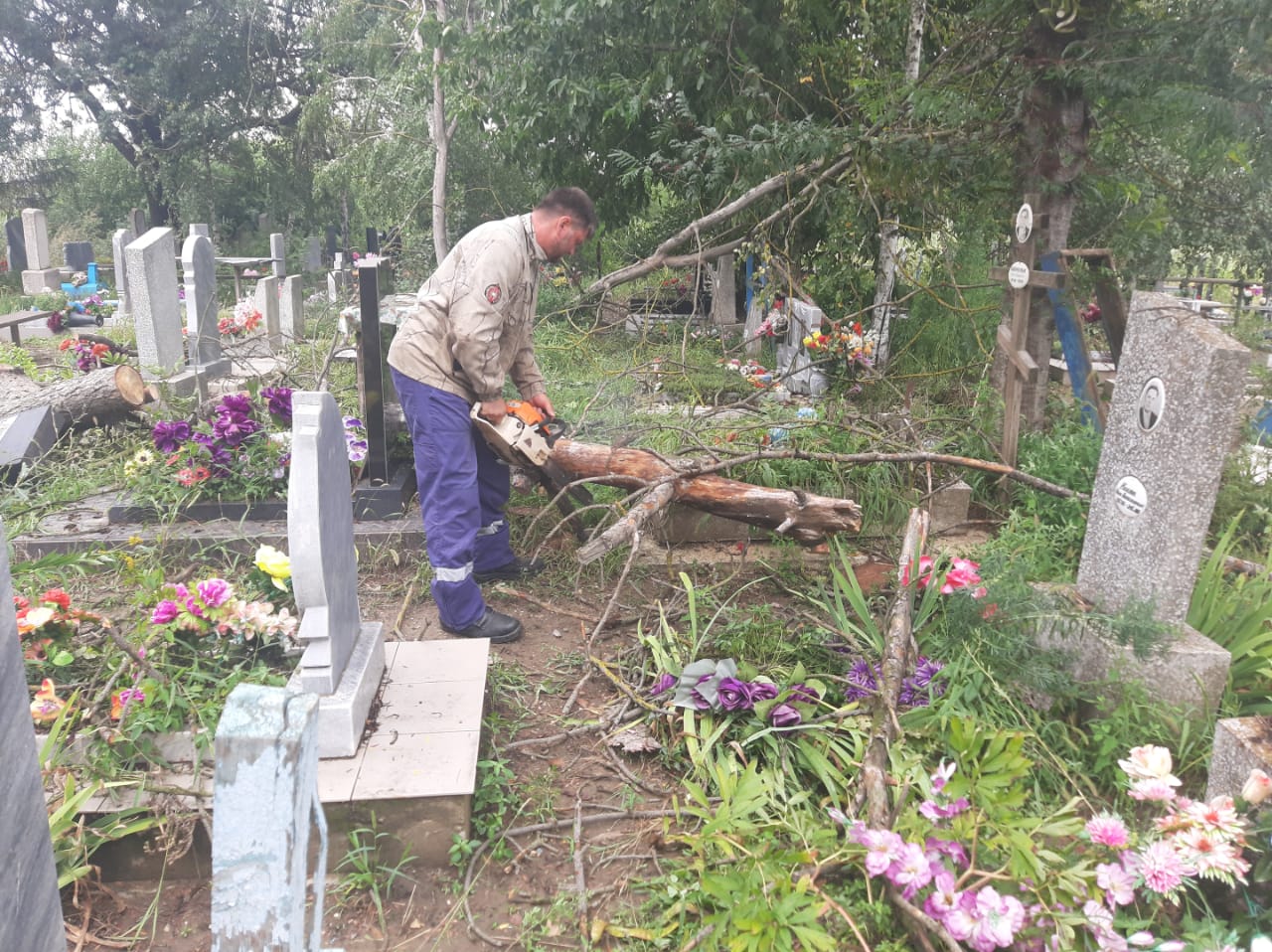 Казаки оказали помощь