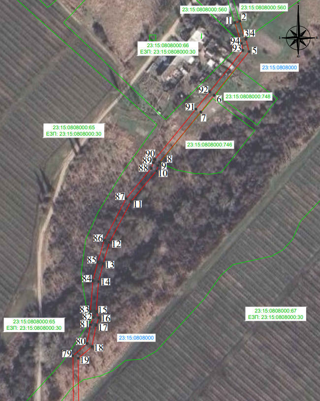 Сообщение о возможном установлении публичного сервитута