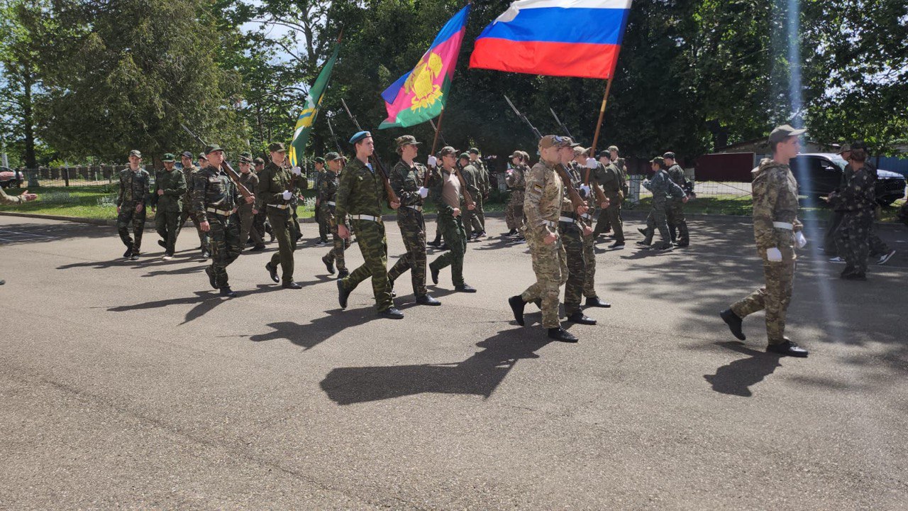 ❗️ В Крымском районе начались учебные военные сборы для учащихся 10-х классов.