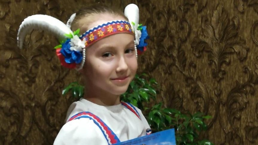 Ученица Детской школы искусств Варениковского сельского поселения Ксения Приходько стала призёром краевого фестиваля детского художественного творчества «Кубанские просторы»