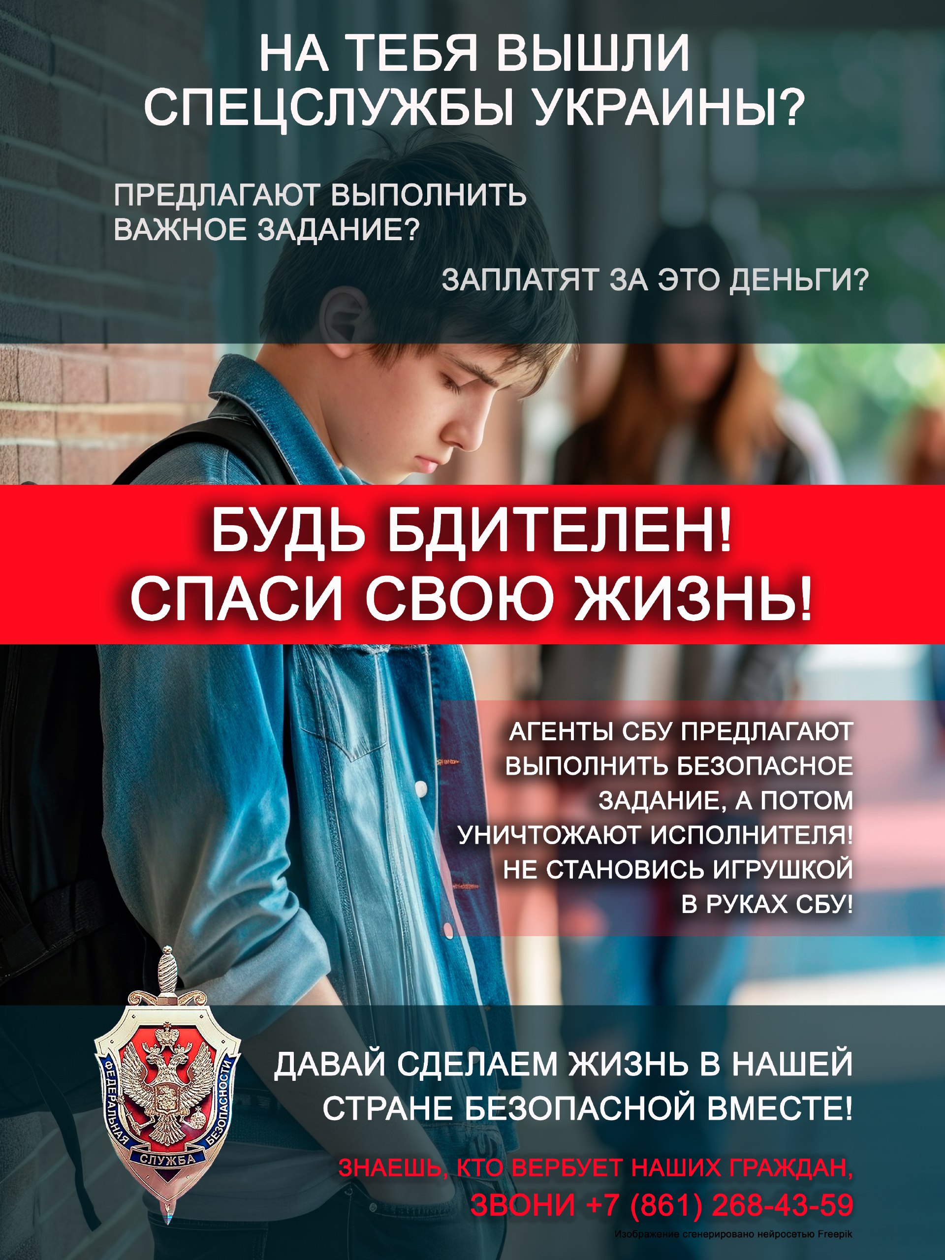 ❗️ Вербовка начинается не с угроз, а с лести и «выгодных предложений» ❗️