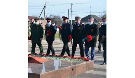 В Крымском районе почтили память героев Великой Отечественной войны⠀