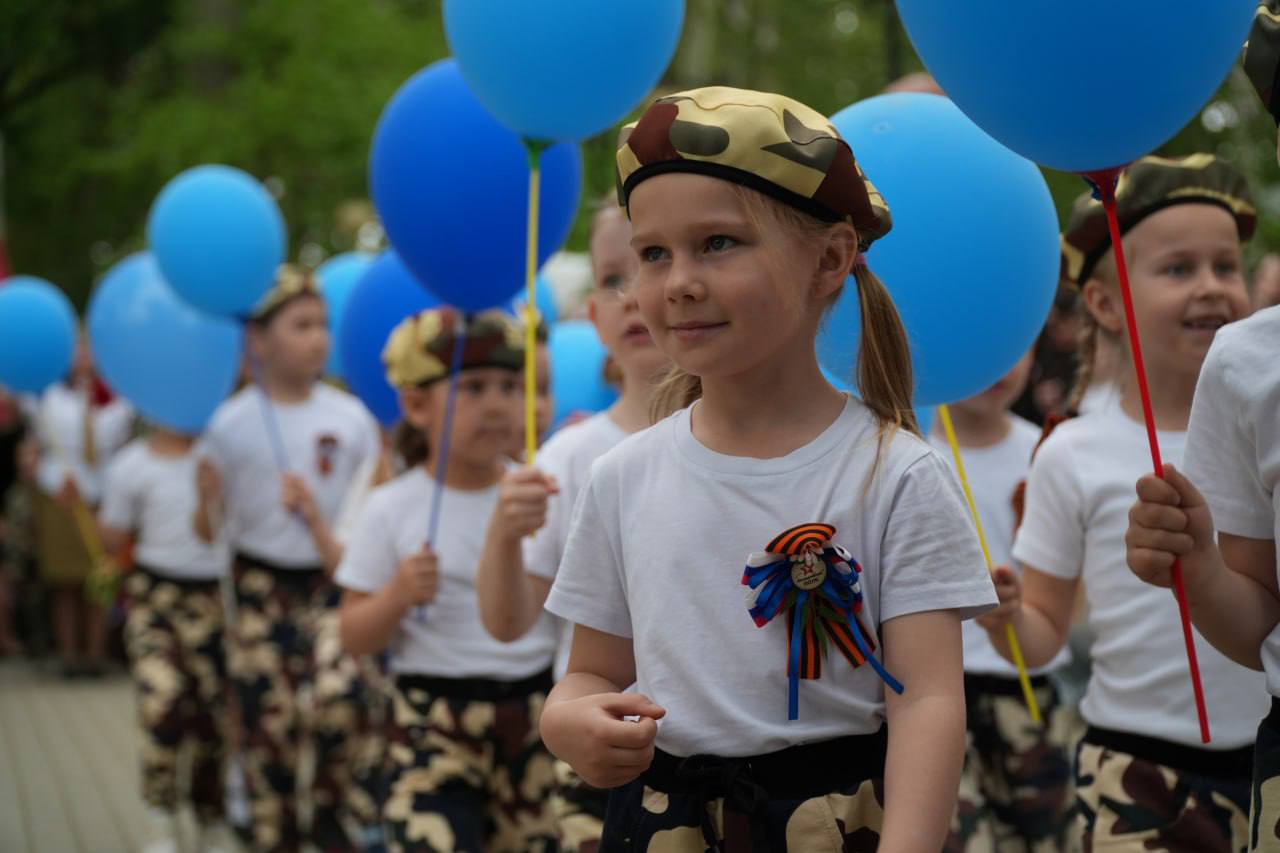 Сергей Лесь: Впервые в Крымске прошел парад дошколят 