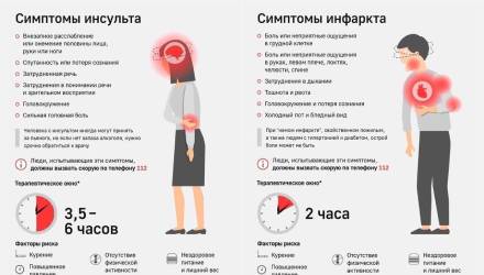 ❓В чем разница инсульта и инфаркта