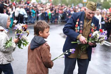Поздравления ветеранов Великой Отечественной войны