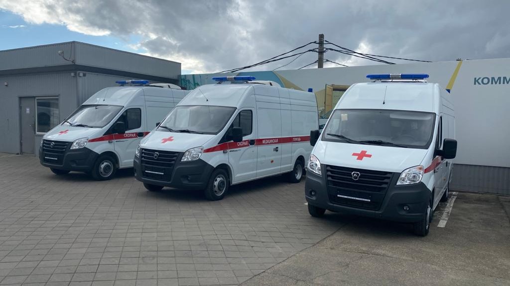 Новые автомобили скорой помощи