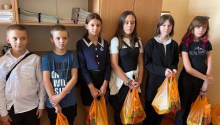 Помощь жителям Запорожья