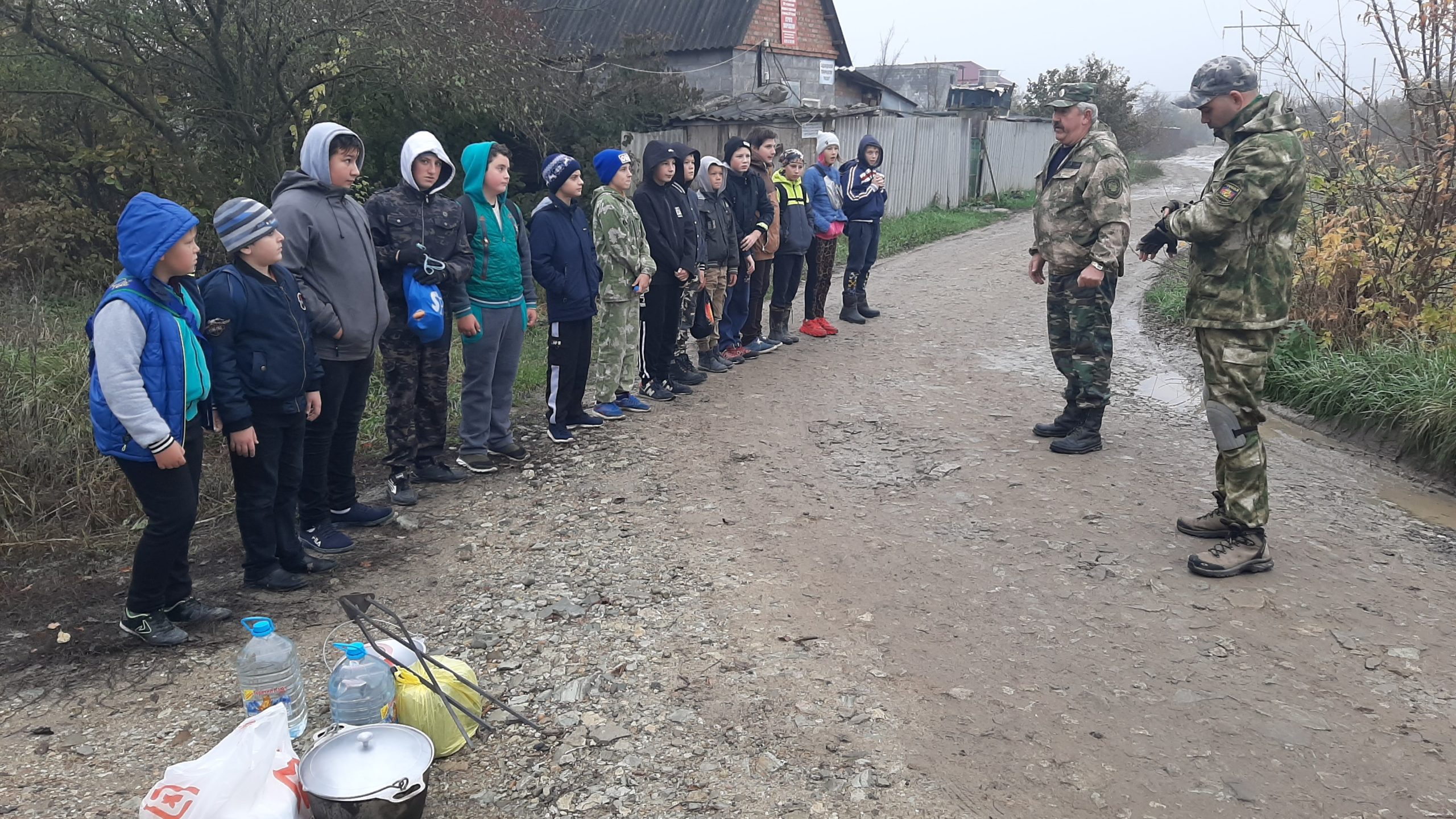 В Красненском ХКО Крымского РКО прошли игры по лазертагу
