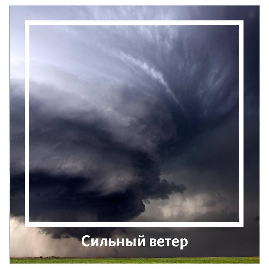 Сильный ветер