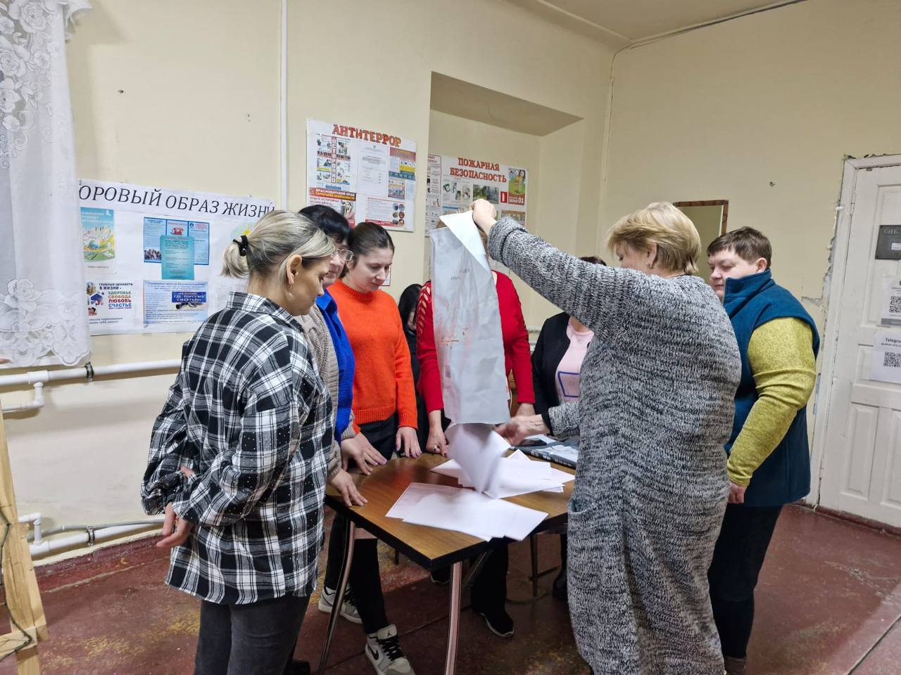 Подсчёт бюллетеней