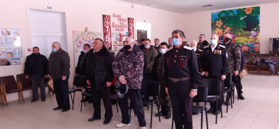 Отчетный Сбор атамана Мелиховского ХКО