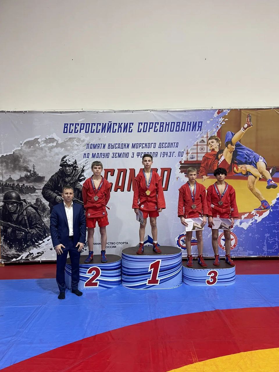 Бронза на Всероссийских соревнованиях по самбо