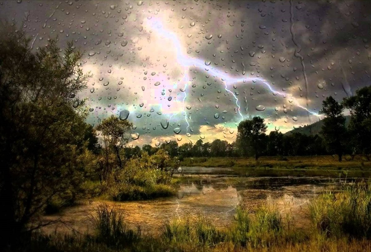 Кратковременный дождь, гроза