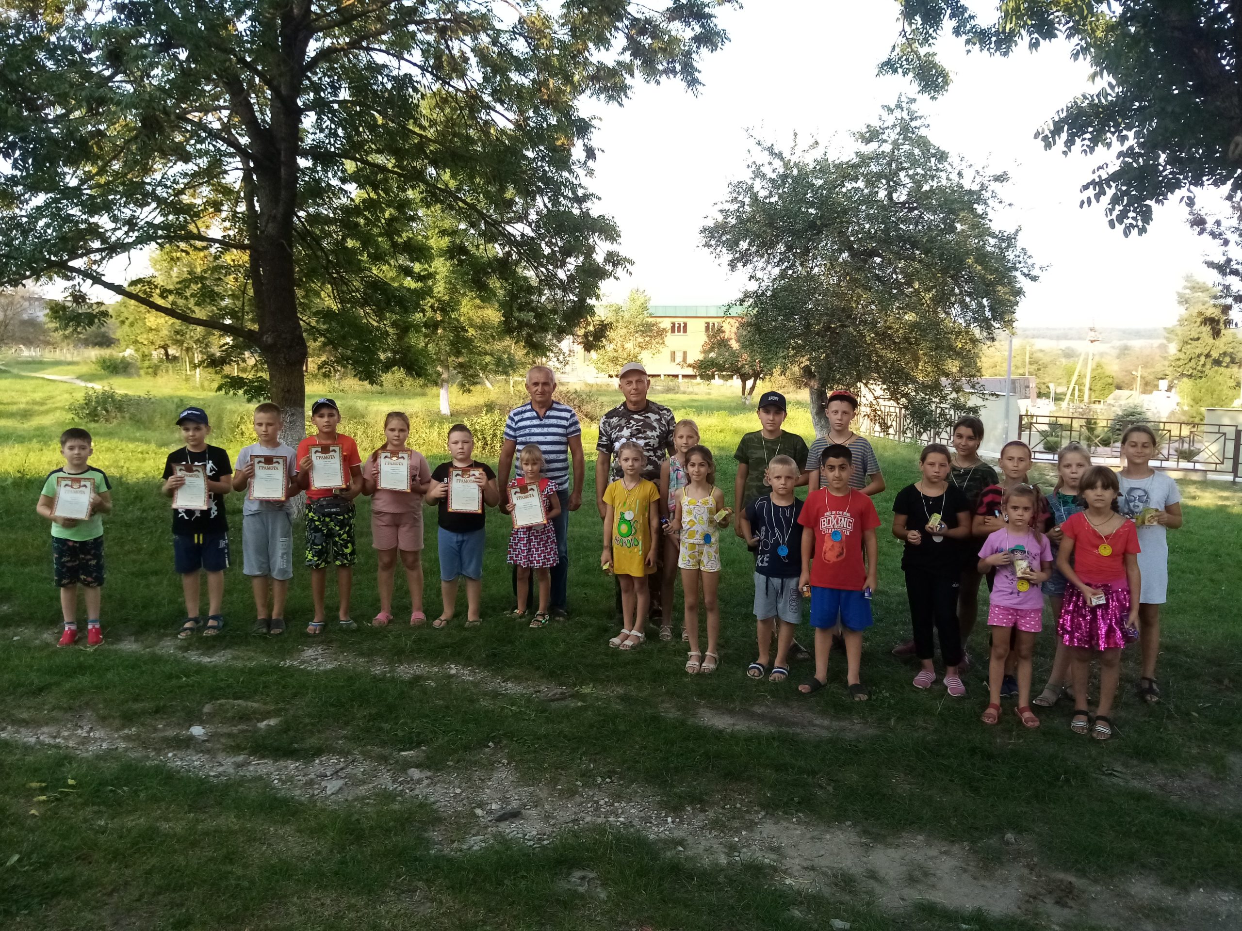 В ст.Неберджаевской состоялось закрытие летней спортивной площадки