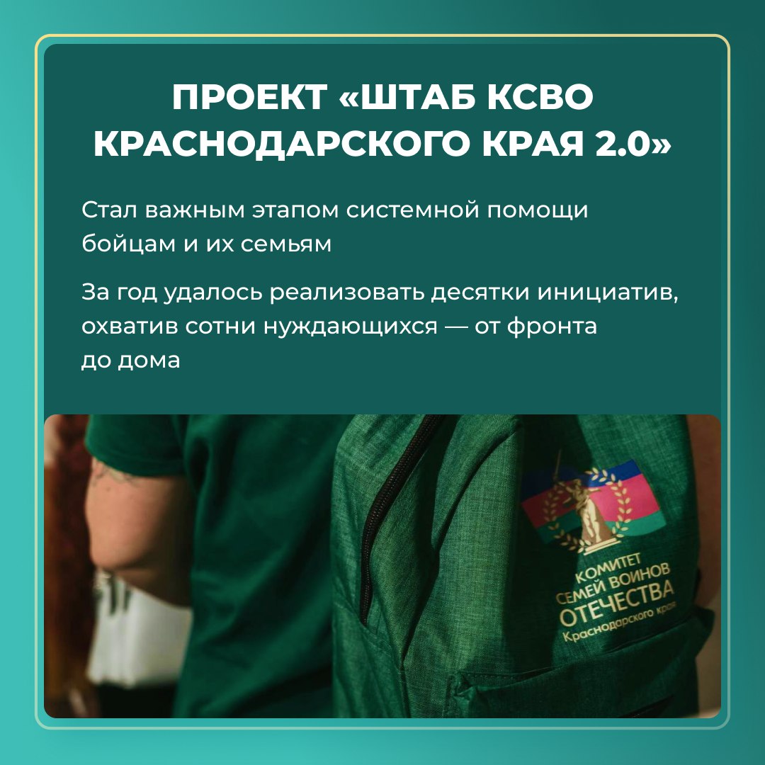 В Краснодаре состоялась итоговая конференция краевого штаба Комитета семей воинов Отечества (КСВО) — важное событие, объединившее представителей власти, волонтёров, НКО и всех, кто помогает военнослужащим СВО и их семьям.
