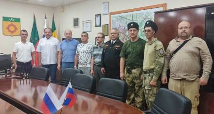 ✔️ Делегация Крымского района посетила г. Энергодар Запорожской области