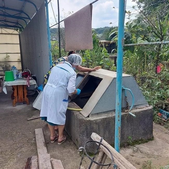 Дезинфекция колодцев