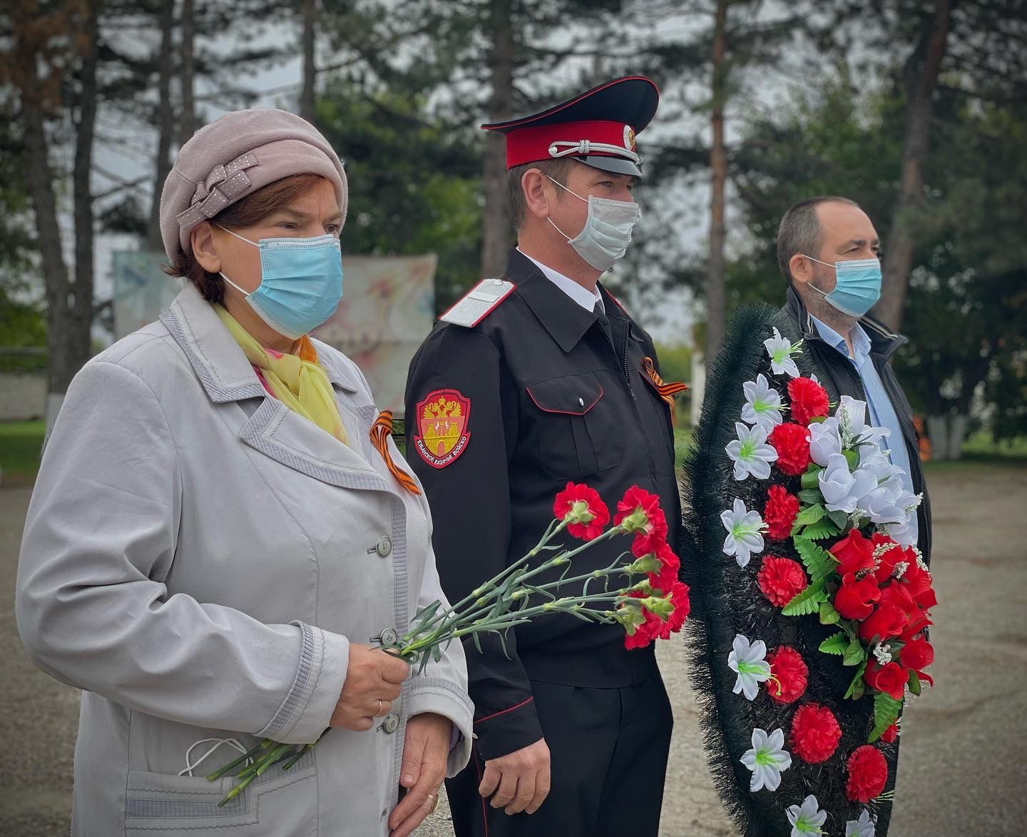 78-я годовщина со дня освобождения Краснодарского края от немецко- фашистских захватчиков и завершения битвы за Кавказ Красненское ХКО