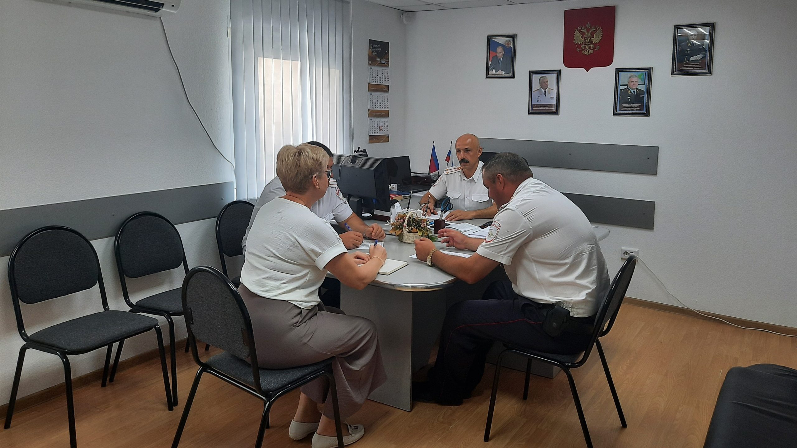 Сотрудники Госавтоинспекции провели рабочую встречу