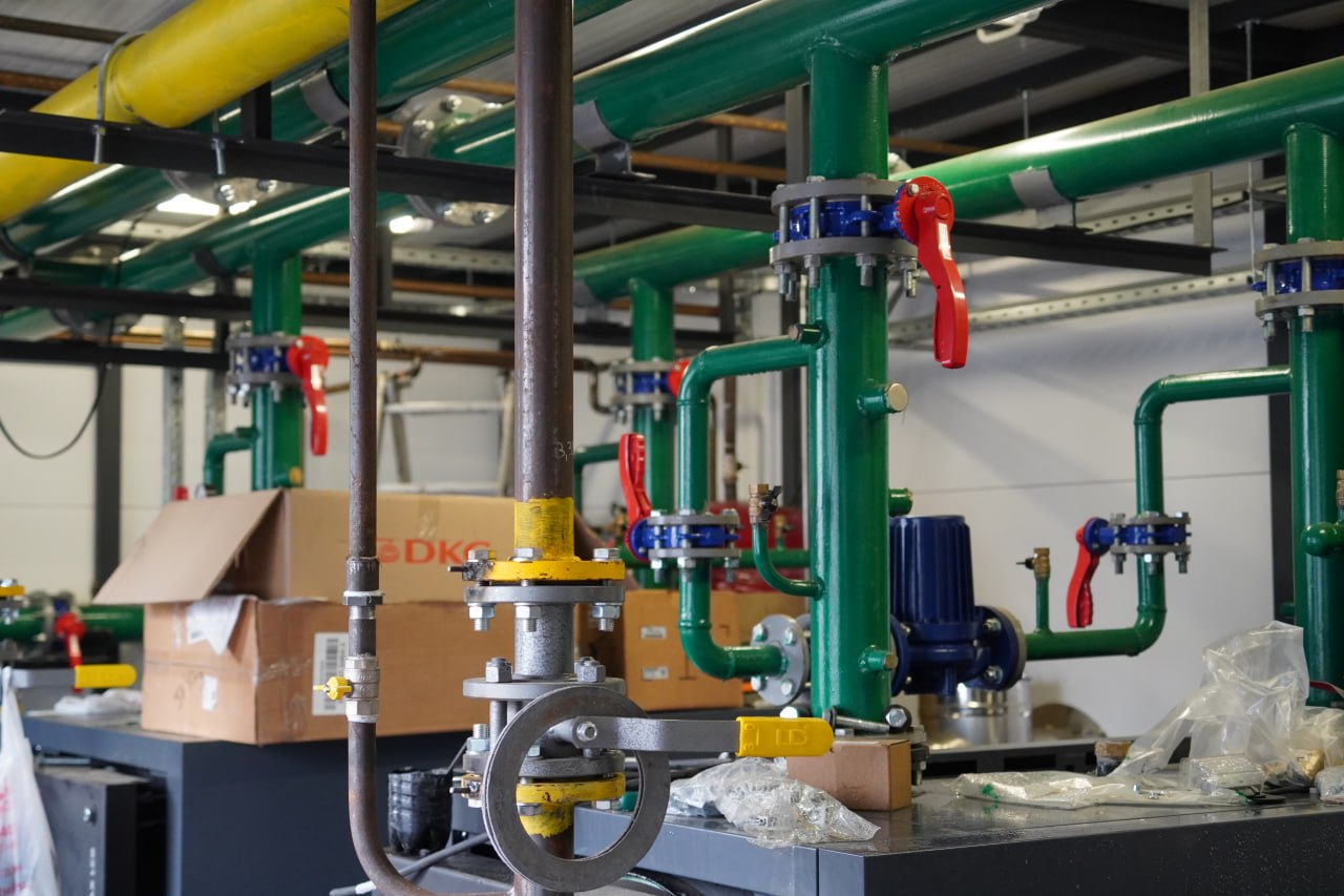 Новую котельную строят на ул. Слободской в г. Крымске