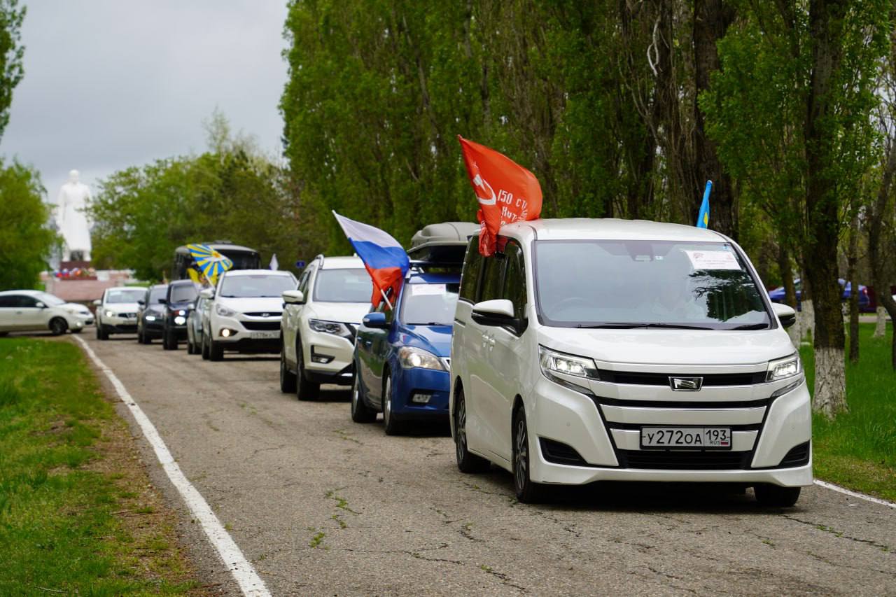 Сергей Лесь: Сегодня в Крымском районе проходит автопробег «Небо Кубани»