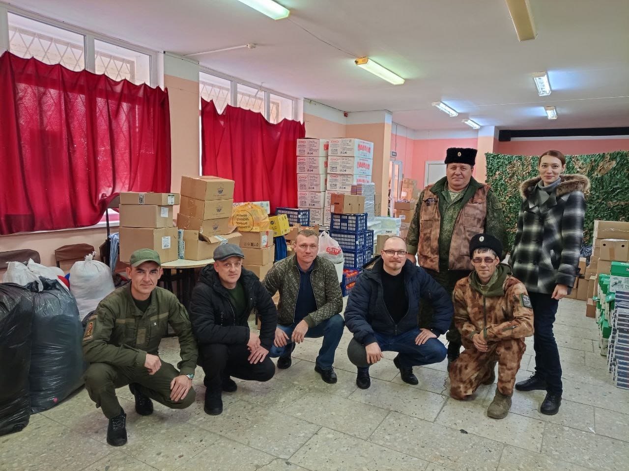 Делегация из Крымского района и Краснодара посетила г. Энергодар в Запорожской области с гуманитарной миссией.