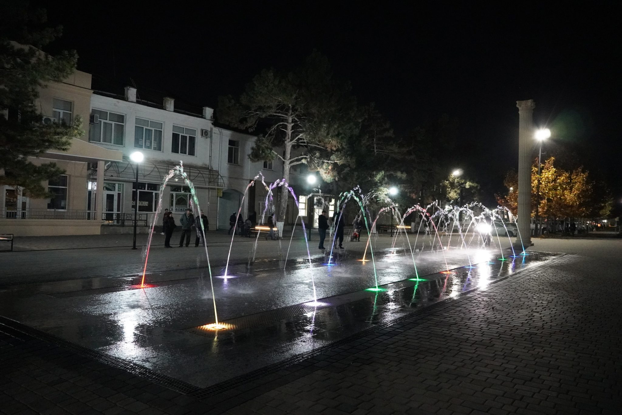Новый фонтан в Крымске