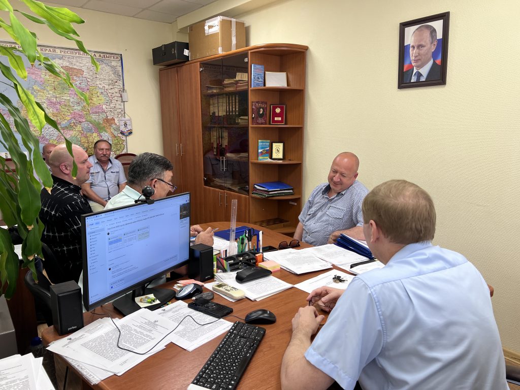 Плановые методические занятия в ГУП КК «Кубаньводкомплекс» :: Администрация  Крымского района